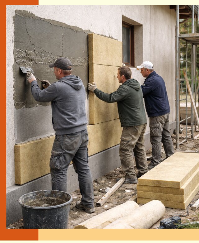 Утепление частного дома в Лабинске — тепло, экономия и надежность