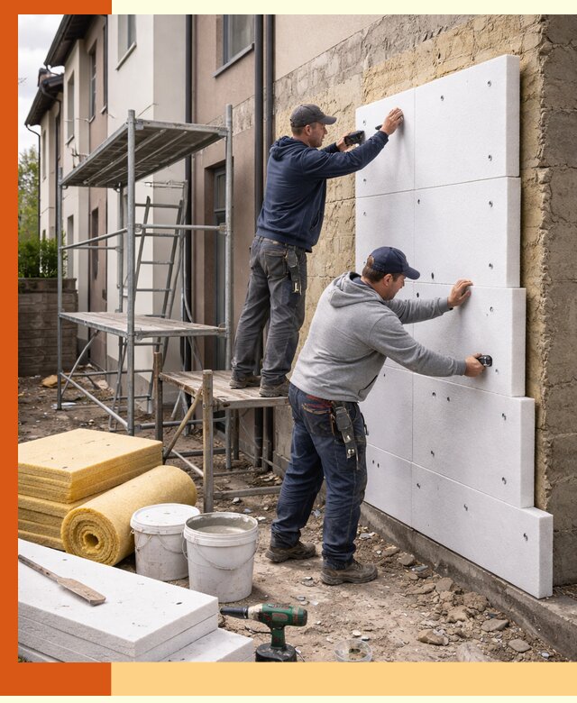 Утепление таунхауса с гарантией комфорта в Лабинске