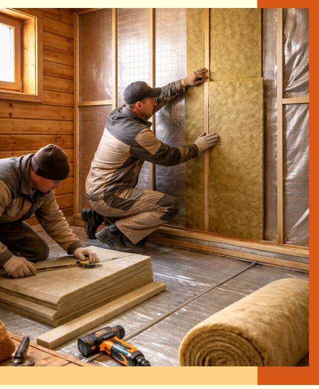 Утепление бани изнутри в Лабинске под ключ от 4504 руб./м² | ТепломастерЛбк