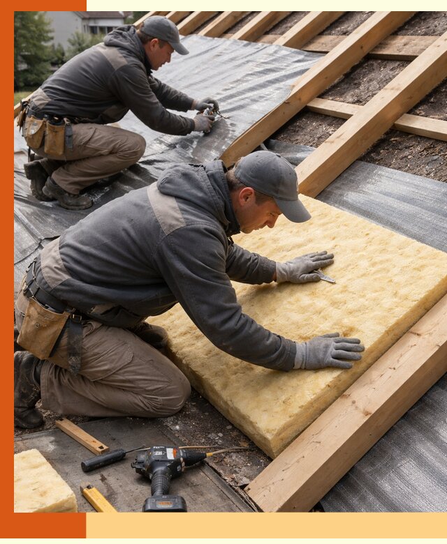 Профессиональное утепление крыши в Лабинске качественно и надежно