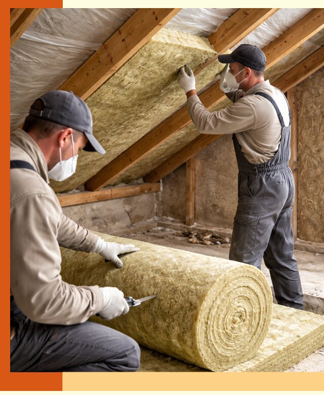 Утепление чердака минватой быстро и качественно в Лабинске