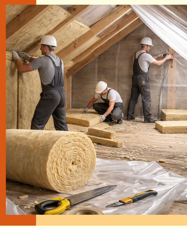 Профессиональное утепление мансарды в Лабинске качественно и надежно