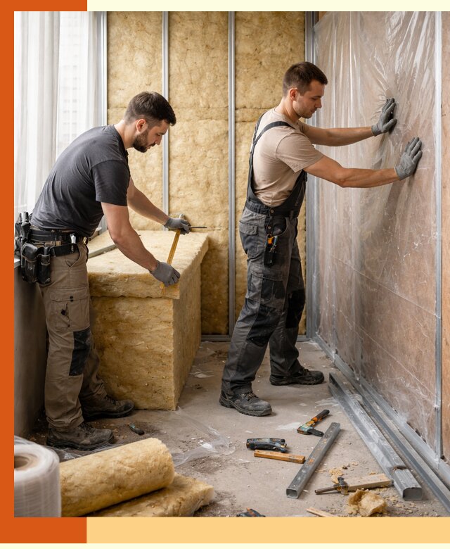 Профессиональное утепление лоджии в Лабинске эффективно и надежно