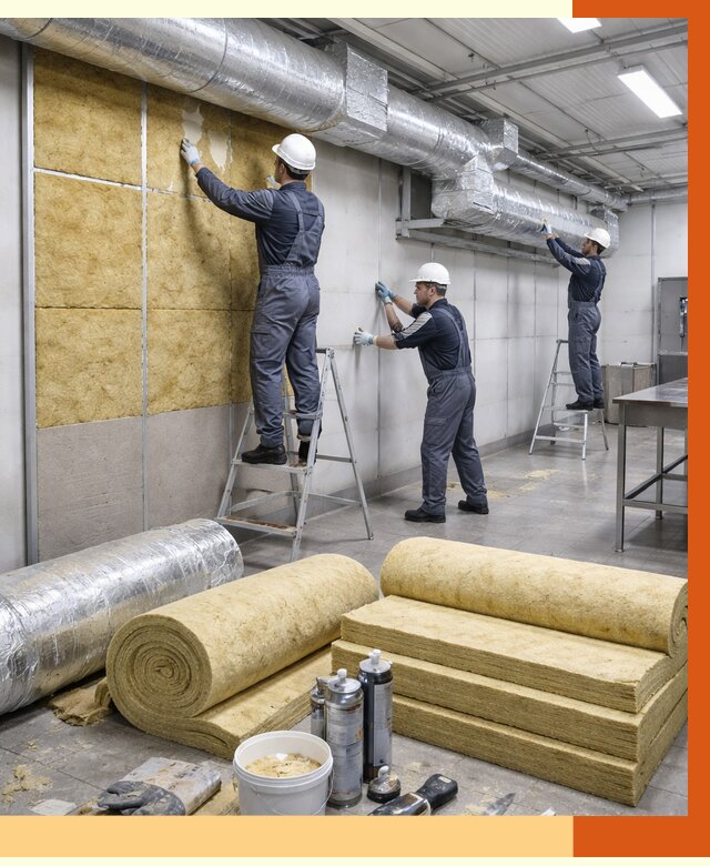 Утепление пищевого цеха в Лабинске от 13405 руб./м² — комплексно под ключ | ТепломастерЛбк