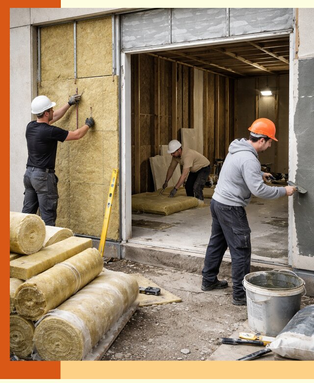 Утепление торгового павильона в Лабинске — качественно и энергоэффективно