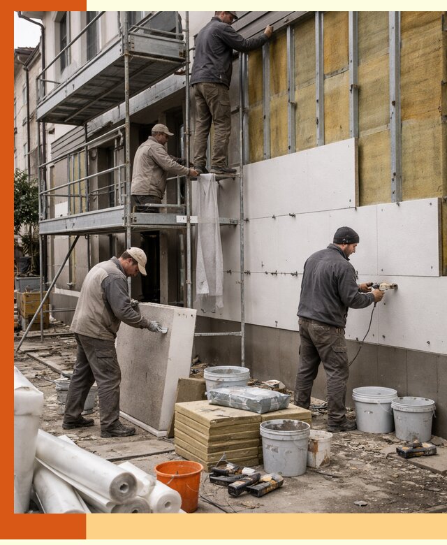 Утепление гостиницы под ключ в Лабинске с гарантией качества