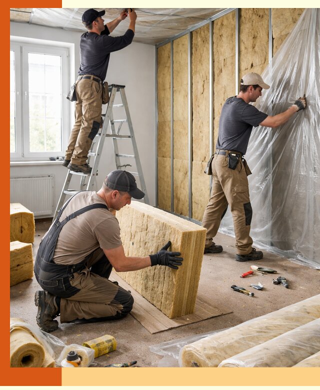 Утепление офисных помещений под ключ в Лабинске