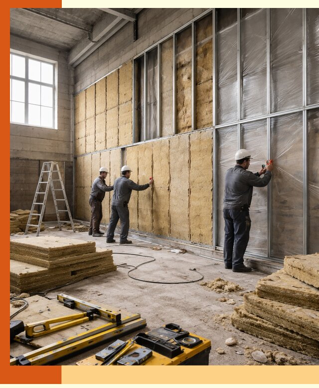 Утепление спортивного зала в Лабинске качественно и недорого