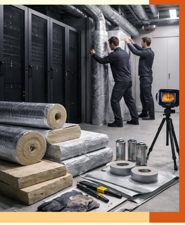 Утепление серверной в Лабинске от 9115 руб./м² — комплексно под ключ | ТепломастерЛбк