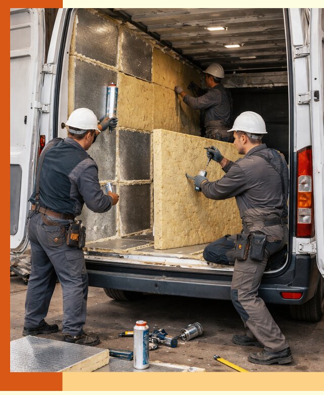 Утепление фургона-рефрижератора в Лабинске для сохранения температуры