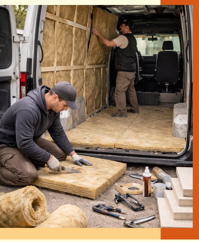 Утепление кемпера в Лабинске под ключ от 12869 руб. — профессионально | ТепломастерЛбк