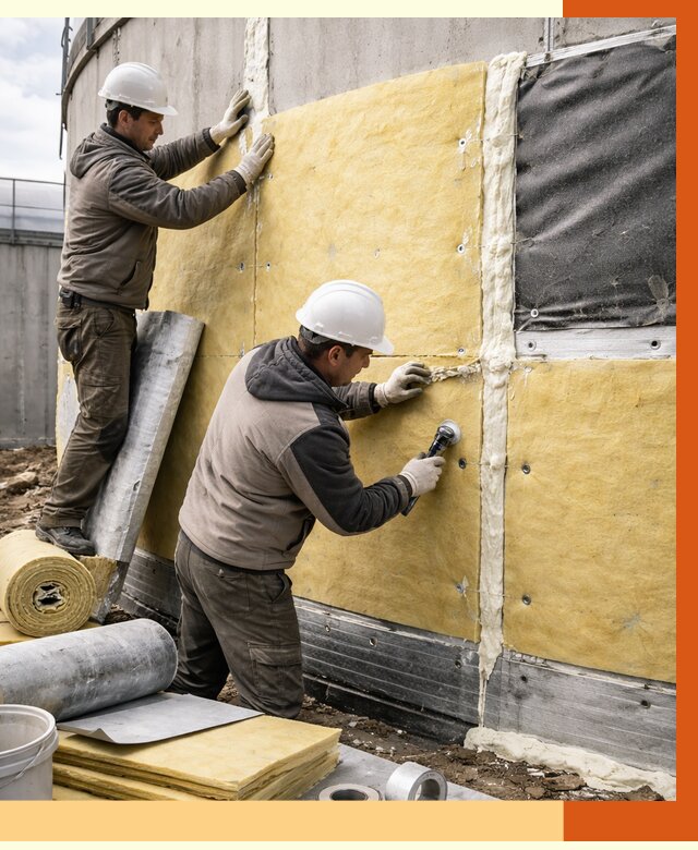 Утепление резервуара в Лабинске от 29491 руб/м2 — монтаж ППУ и комплекс под ключ | ТепломастерЛбк