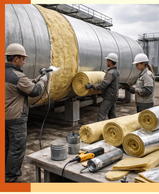 Утепление цистерны в Лабинске — утеплители и монтаж под ключ