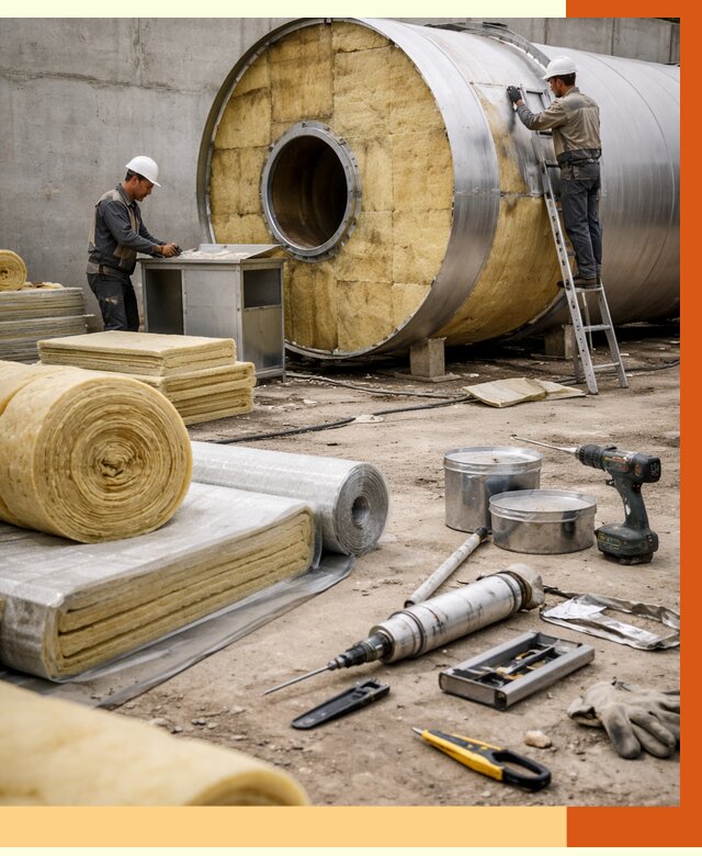 Утепление резервуара с топливом в Лабинске от 29491 руб. под ключ | ТепломастерЛбк