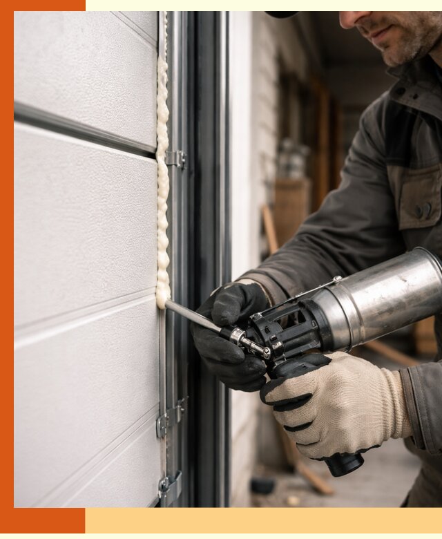 Заполнение пустот ворот в Лабинске профессионально и герметично