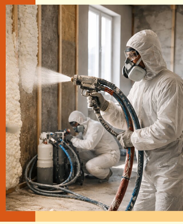 Пенополиуретан напыление для утепления зданий в Лабинске