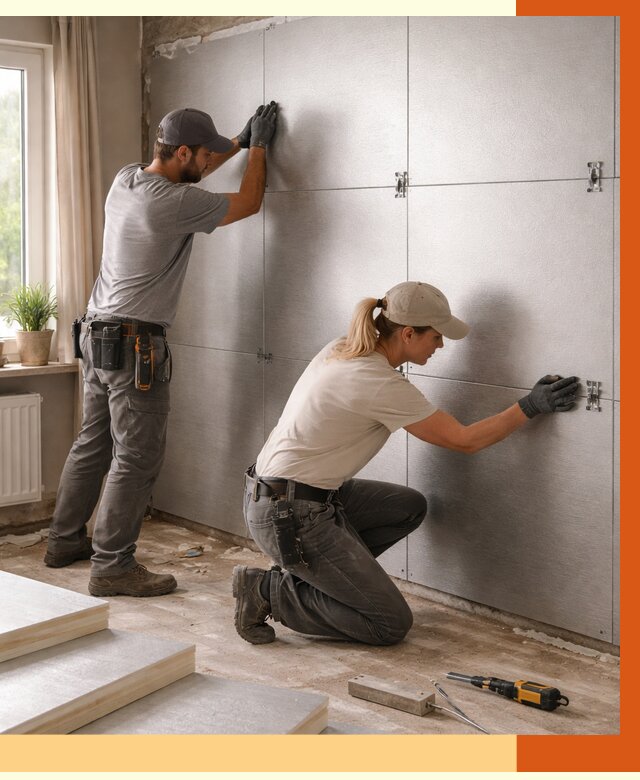 Утепление PIR панелями в Лабинске от 4504 руб. под ключ | ТепломастерЛбк