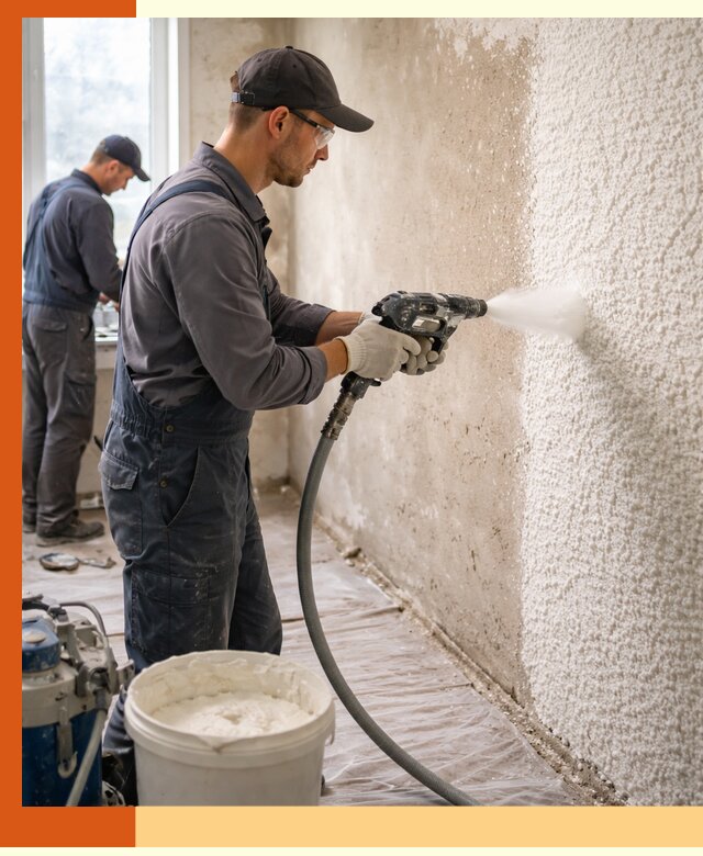 Утепление стен жидкой теплоизоляцией в Лабинске для квартир и домов