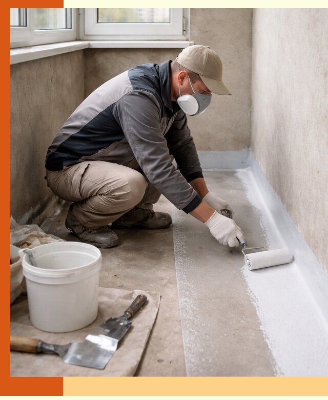 Утепление балкона жидкой теплоизоляцией в Лабинске