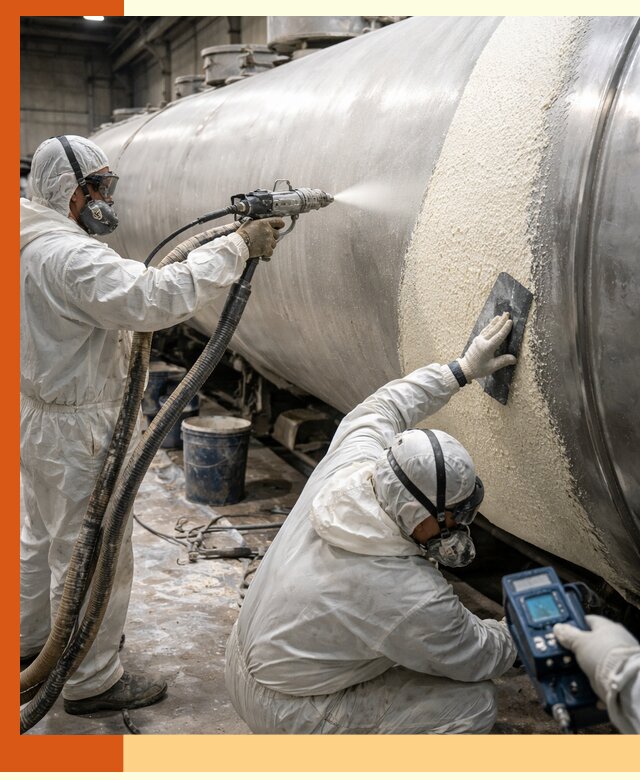 Утепление автоцистерн жидкой теплоизоляцией в Лабинске