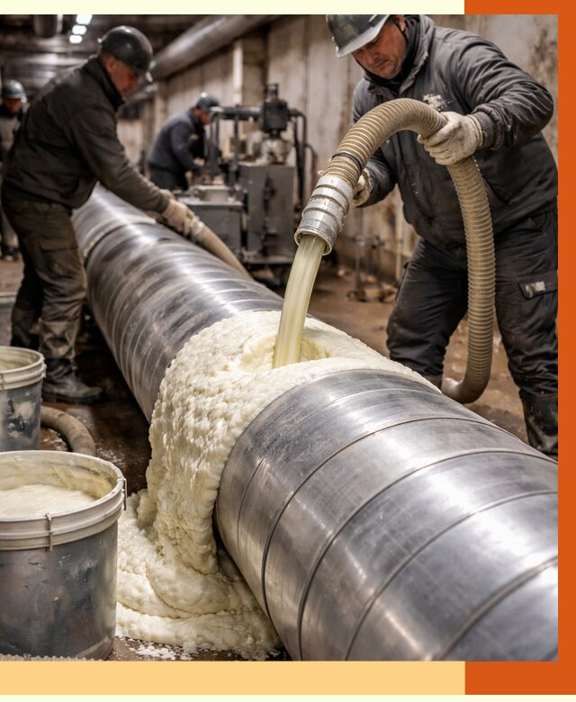 Утепление теплотрассы жидкой теплоизоляцией в Лабинске от 4504 руб. | ТепломастерЛбк