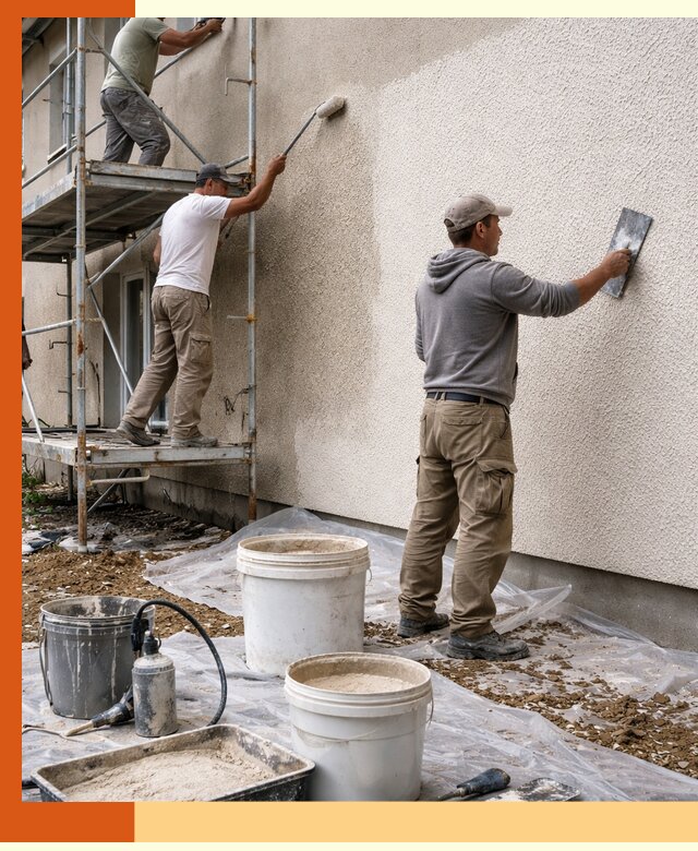 Утепление фасада жидкой пробкой в Лабинске