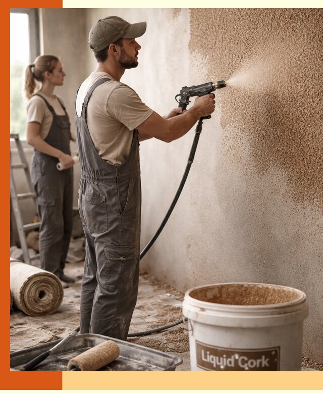 Утепление стен жидкой пробкой в Лабинске эффективное и долговечное