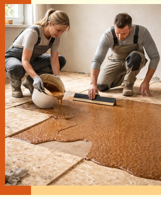 Утепление пола жидкой пробкой в Лабинске для квартир и домов