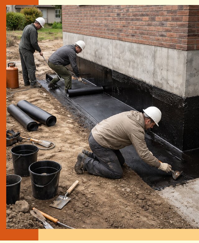 Гидроизоляция фундамента в Лабинске: надежная защита строений