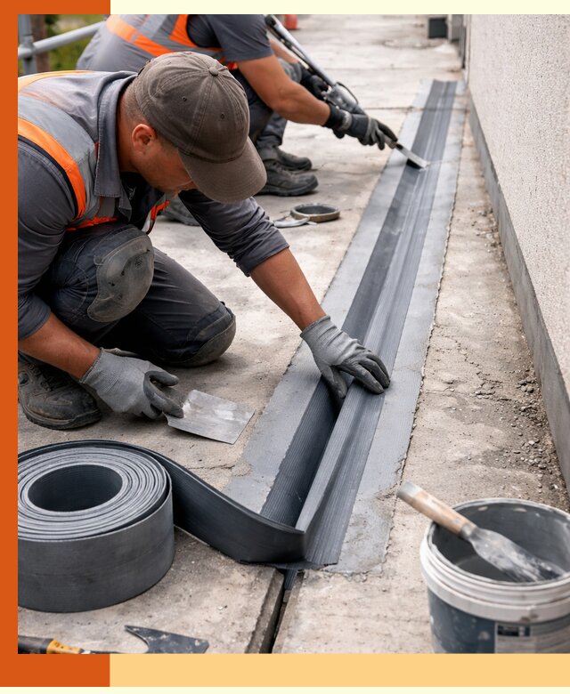 Гидроизоляция деформационного шва в Лабинске профессионально и надежно